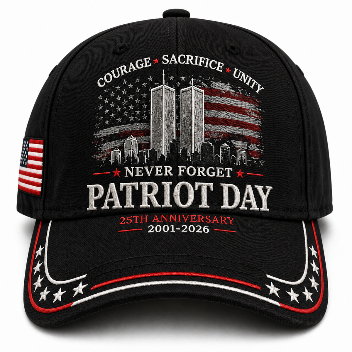 🦅Early Bird 49% OFF🔥Never Forget PATRIOT DAY 25th Anniversary Memorial Cap