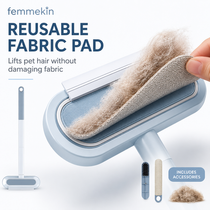 Upgraded Reusable Pet Hair Remover Brush