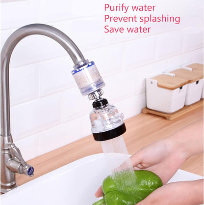 360° Rotating Faucet Filter Extender with 3 Water Modes