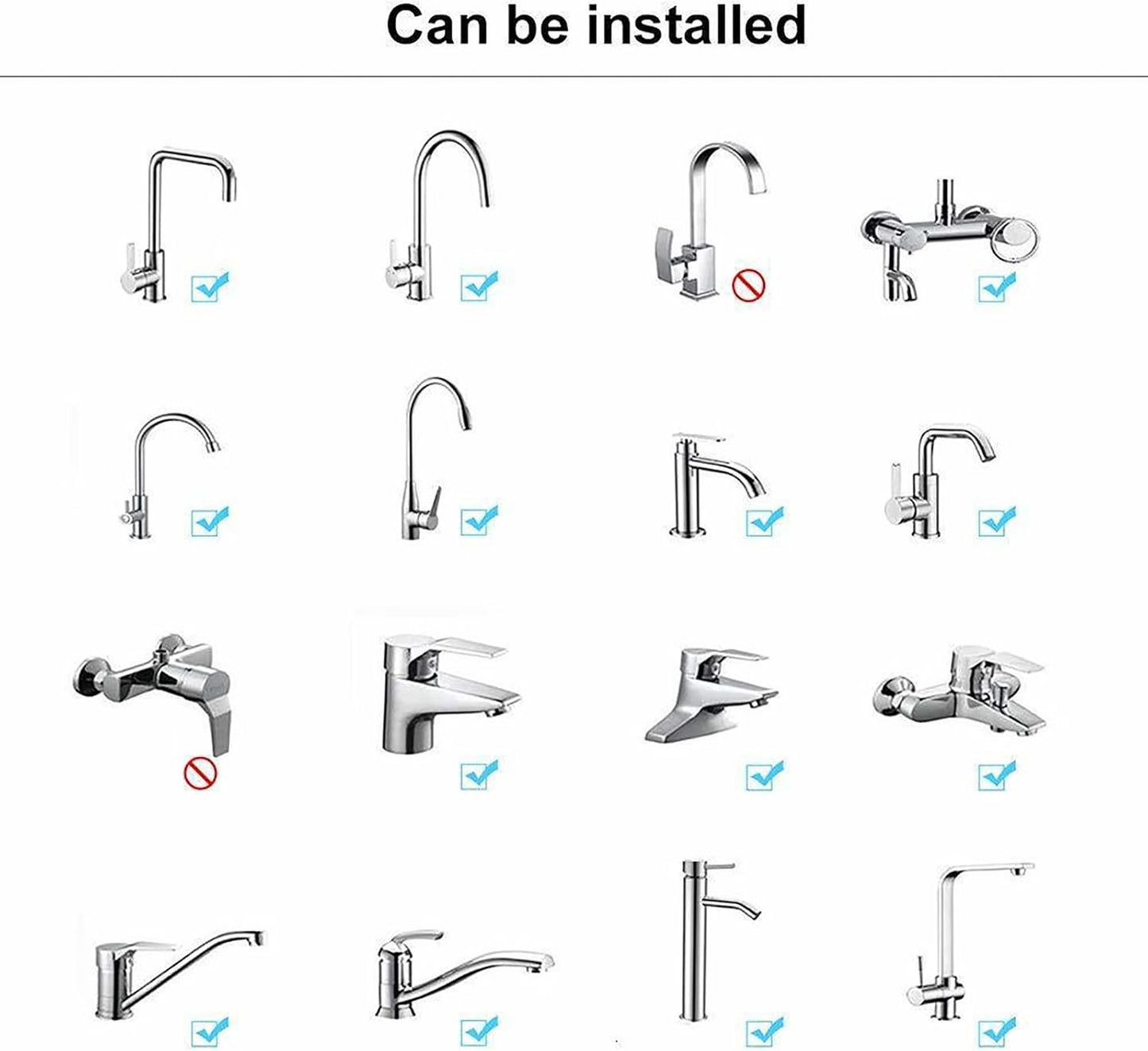 360° Rotating Faucet Filter Extender with 3 Water Modes