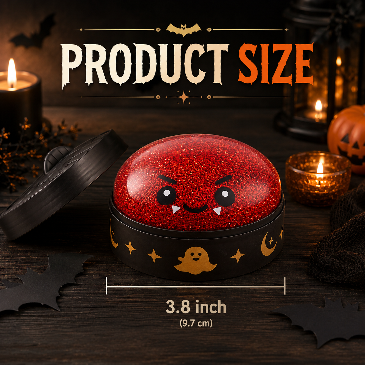 🎃👻Halloween Dumpling Stress Relief Toys with Steamer Storage Boxes