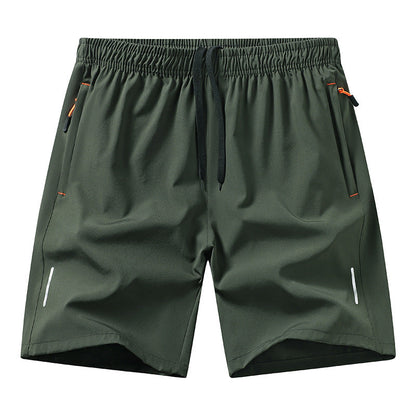 Plus Size Quick-Dry Athletic Shorts