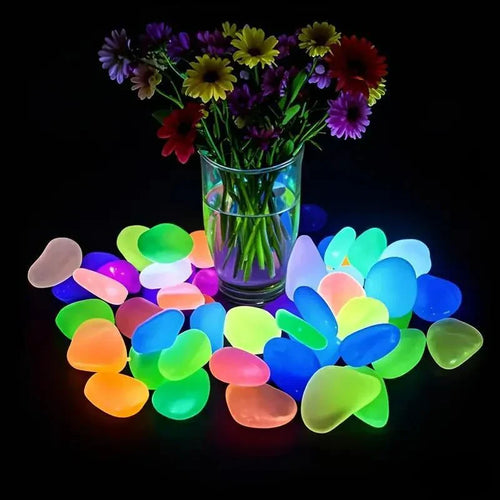 Starry Glow Pebbles for Garden Paths and Home Decor