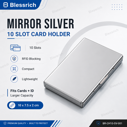 RFID Blocking Metal Card Holder