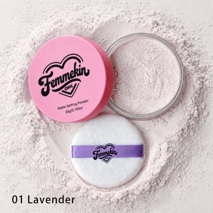 Chic Glow Setting Powder – Lightweight Blur & Translucent Finish