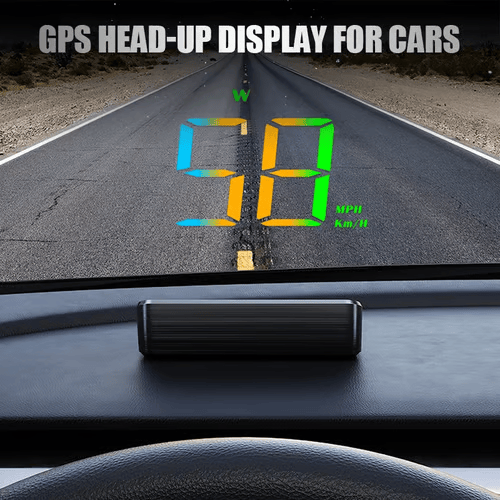 Car Head-Up Display with GPS
