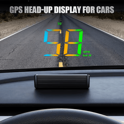 Car Head-Up Display with GPS