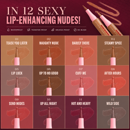 Waterproof Transfer Resistant Lip Liner Stain