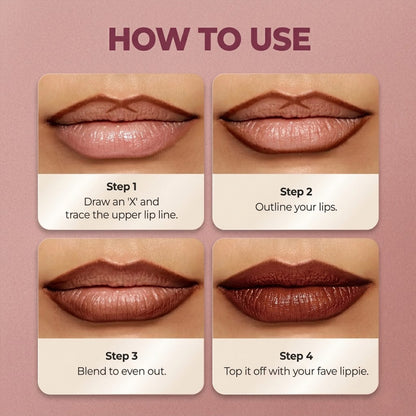 Creamy Glide Lip Liner Smooth Blendable Color