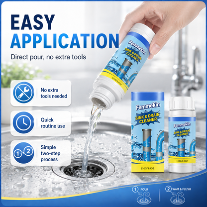 BUY MORE SAVE MORE⚡Femmekin Powerful Sink & Drain Cleaner