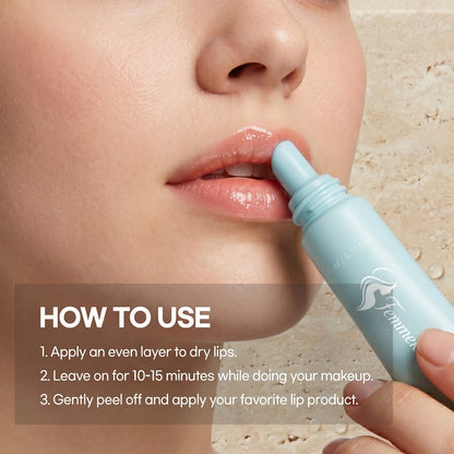 Cooling Peel Off Lip Mask for Smooth Hydrated Lips