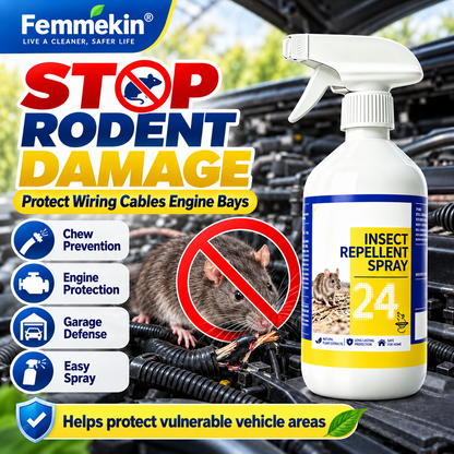 🐀All-Purpose Rodent Repellent Spray – Non-Toxic Safe Indoor Mouse Deterrent✨