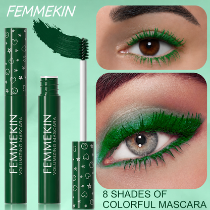 Femmekin Colorful Volumizing Mascara for Bold, Long Lashes