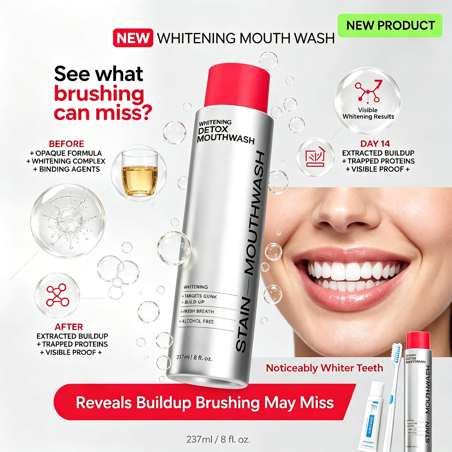 Femmekin Bright White Mouthwash