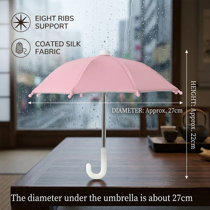 Universal Phone Umbrella Sun Shade Stand with Suction Cup