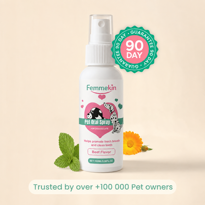 Femmekin Pet Tartar Control & Fresh Breath Oral Spray