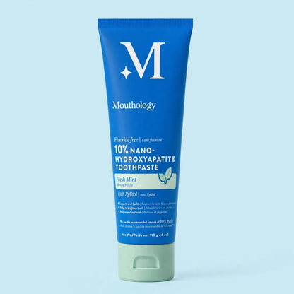 Mouthology 10% Nano Hydroxyapatite Toothpaste - Whitening & Repair