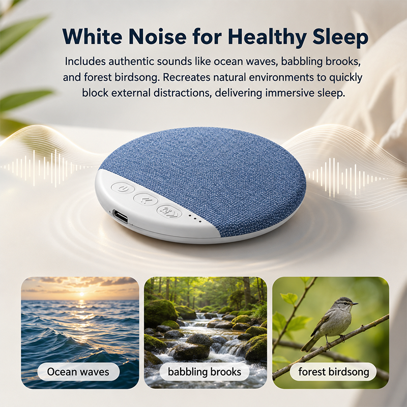 Sleep Under-Pillow Speaker Ultra-Thin Bluetooth Sleep Aid