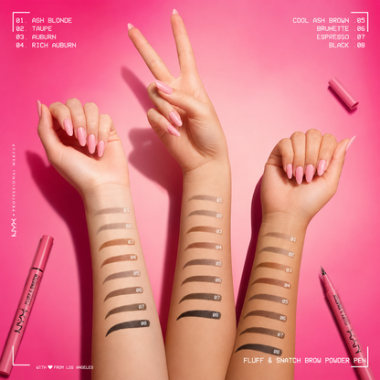 24H Long Lasting Eyebrow Powder Pen