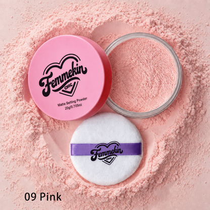 Chic Glow Setting Powder – Lightweight Blur & Translucent Finish