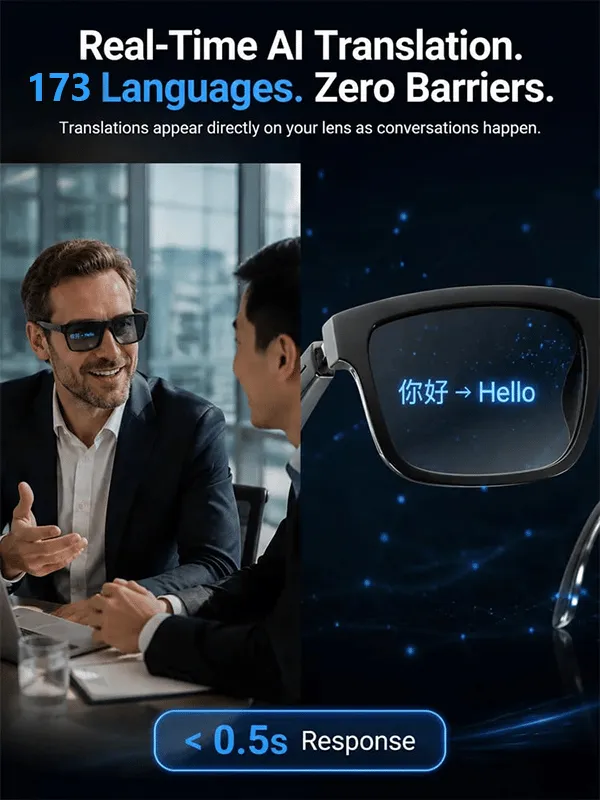 AI Smart Bluetooth Glasses