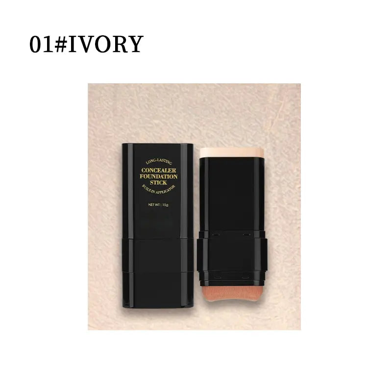 5-Color Dual-Ended Eraser Foundation Stick for Flawless Makeup