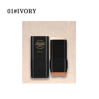 5-Color Dual-Ended Eraser Foundation Stick for Flawless Makeup