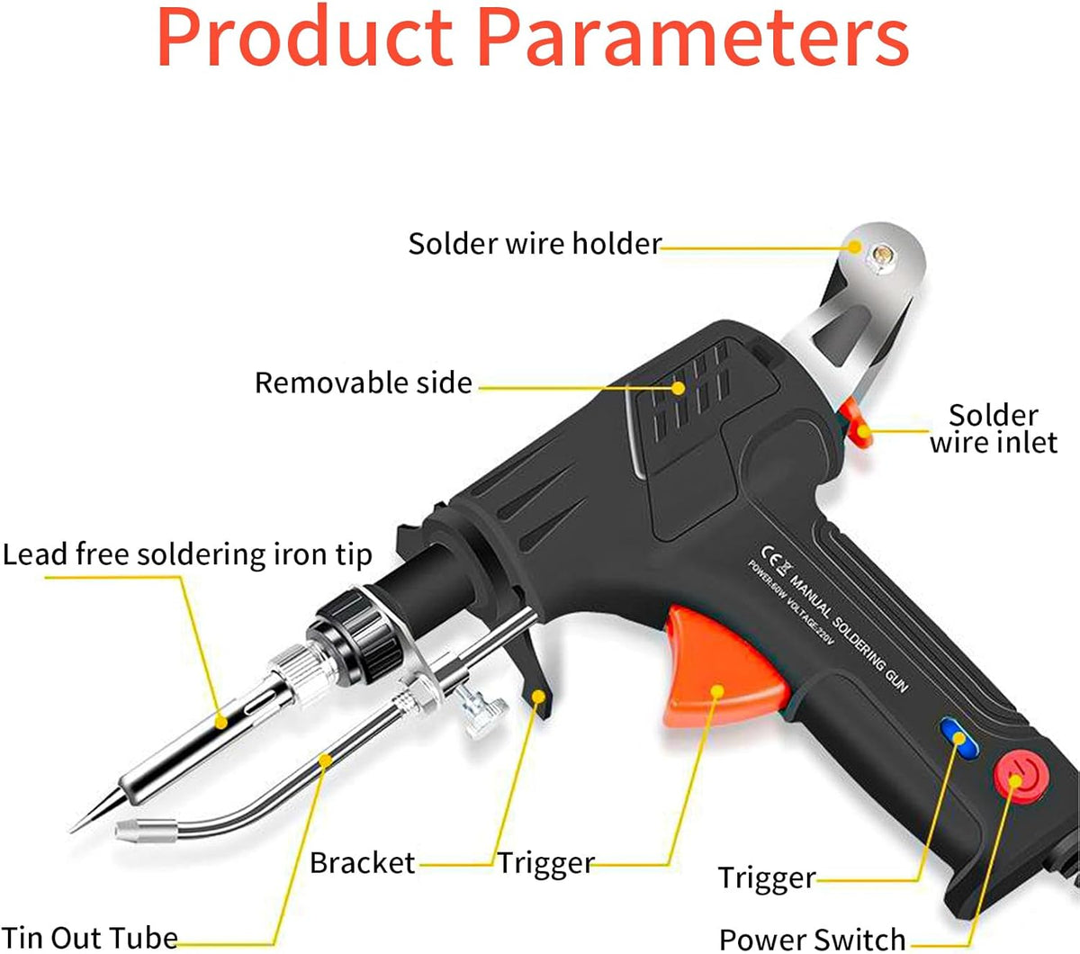 Hyper-Ray™ | Ultra-Fast Handheld Auto-Feed Soldering Gun