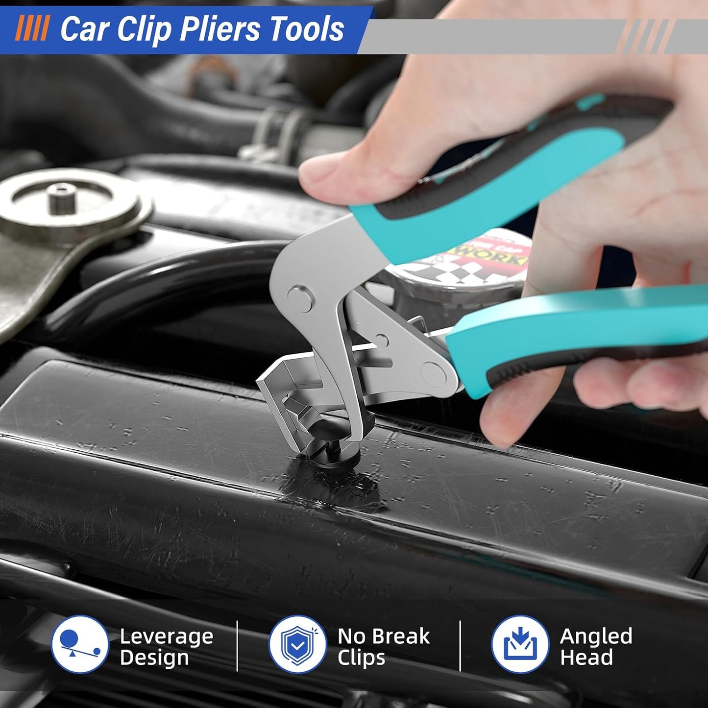 Auto Fastener Clip Removal Pliers - Quick &Easy Trim Removal Tool