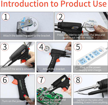 Hyper-Ray™ | Ultra-Fast Handheld Auto-Feed Soldering Gun