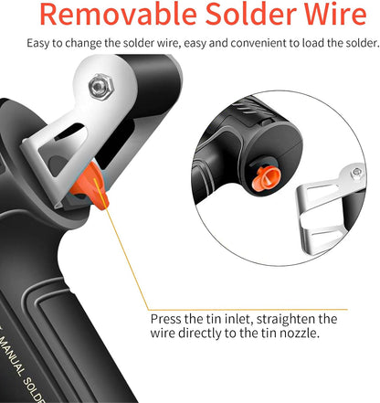 Hyper-Ray™ | Ultra-Fast Handheld Auto-Feed Soldering Gun