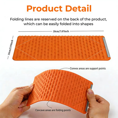 【DealsForYouDays】Flexible Silicone Aluminum Phone holder stand, Bendable Rollable Foldable Design, Universal Adjustable Anti-Slip Desktop Mount for Phone Tablet Laptop, Portable Ergonomic Holder for Home Office Travel-YY