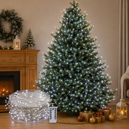 🎄 LED Copper Wire Christmas Fairy Lights with Remote