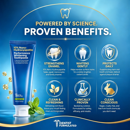 Nano Hydroxyapatite Whitening Toothpaste
