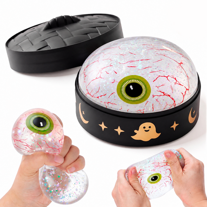 🎃👻Halloween Dumpling Stress Relief Toys with Steamer Storage Boxes