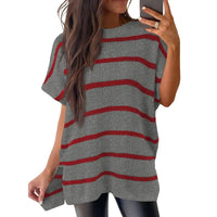 Medium Grey Striped