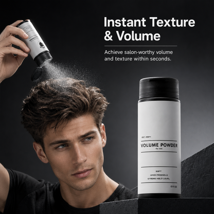 Men's Hair Texture Powder for Natural Volume and Hold