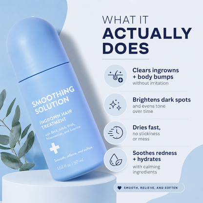 Ingrown Hair Smoothing Solution