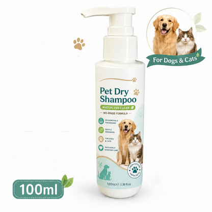 Rinse-Free Pet Shampoo Mousse