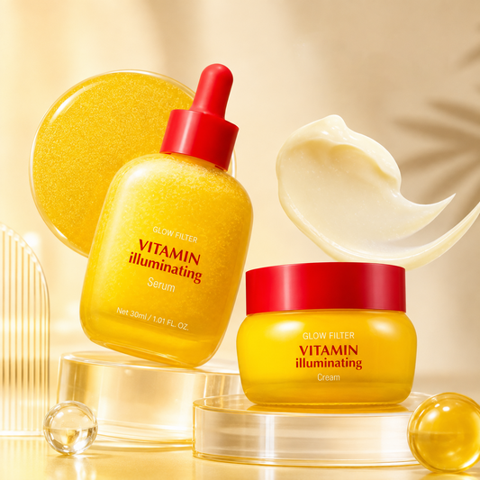 Vitamin Brightening Serum & Cream Duo