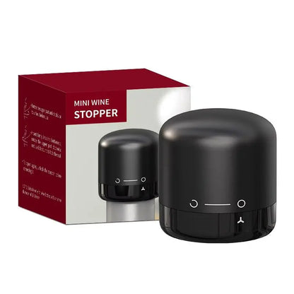 Vacuum Wine Stopper -  Reusable Leakproof Bottle Sealer for Wine & Champagne