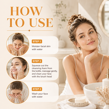 Turmeric Wash and Care Set - Cleansing Mousse & Soap