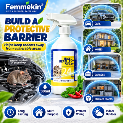 🐀All-Purpose Rodent Repellent Spray – Non-Toxic Safe Indoor Mouse Deterrent✨