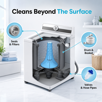Eco Friendly Washing Machine Cleaner for Pet Odor Removal