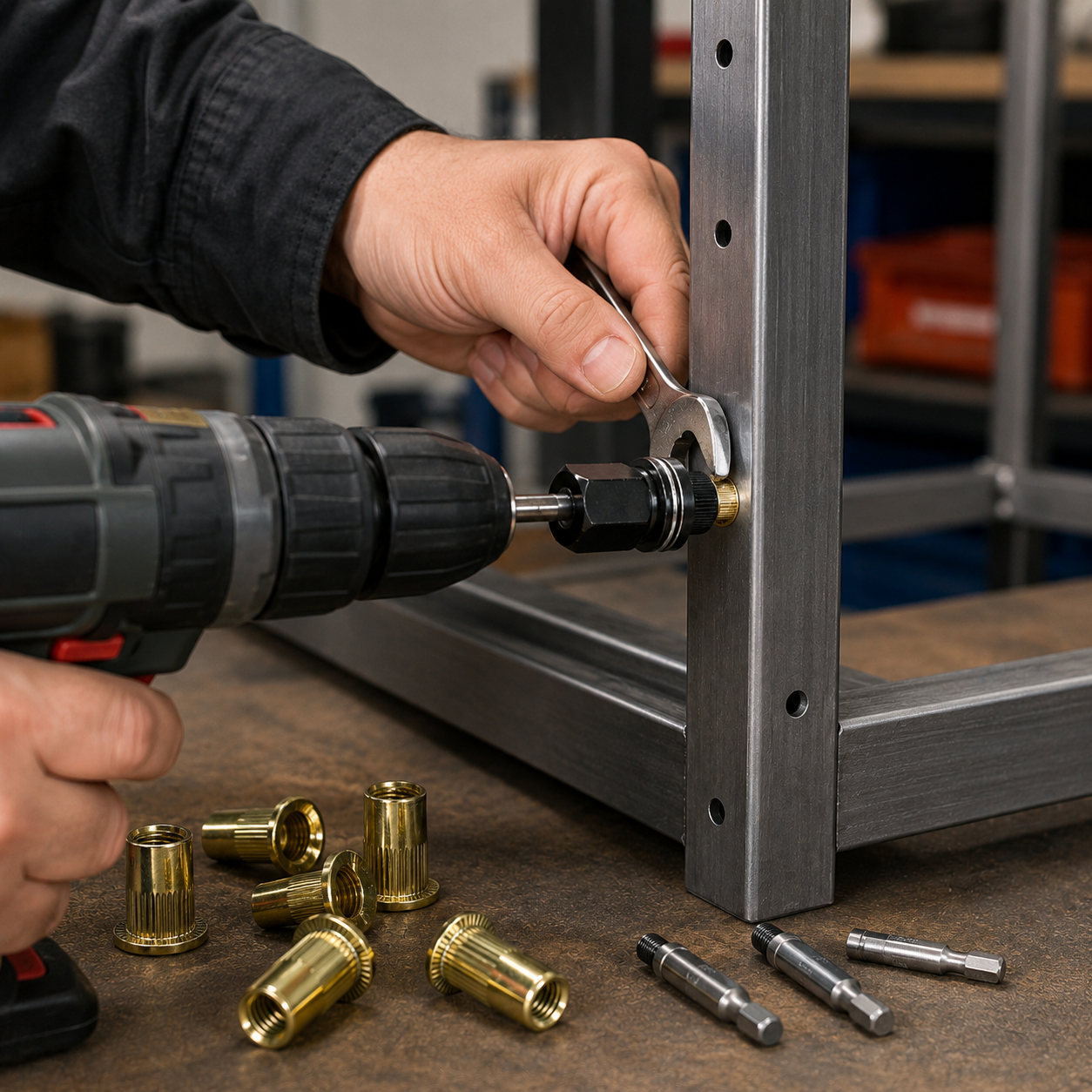 M3 M4 M5 M6 M8 Rivet Nut Tool Kit for Automotive Repair