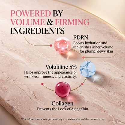 Collagen Gua Sha Neck Firming Cream with Volufiline Massager