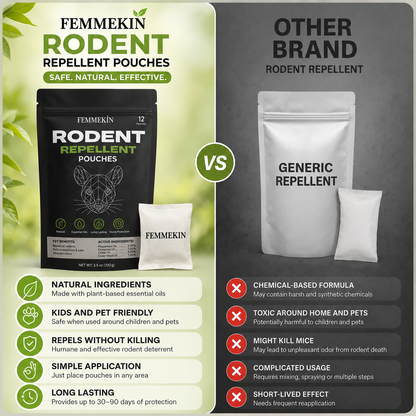 FEMMEKIN Rodent Repellent Pouches