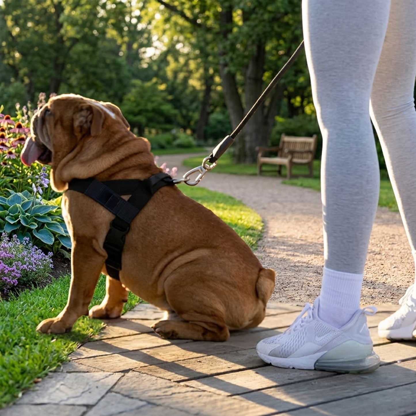 Adjustable No Pull Dog Harness Lightweight Comfortable Fit