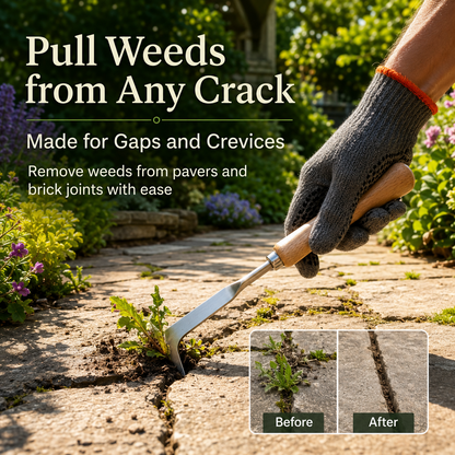 Handheld Crack Weeder Tool