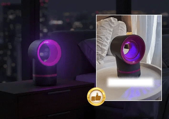 Starry Sky Mosquito Killer with 360° Lure Light